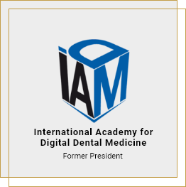 International Academy for Digital Dental Medicine Former President